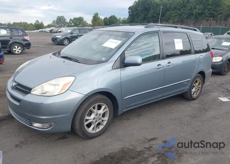 2004 Toyota Sienna Xle из США, поврежденный, VIN 5TDZA22C44S030810